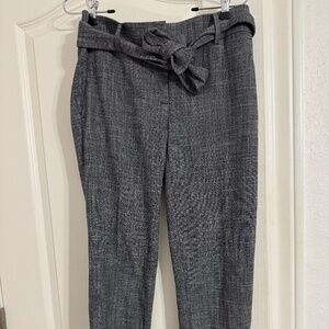 Ann Taylor Straight Wool Grey Pant